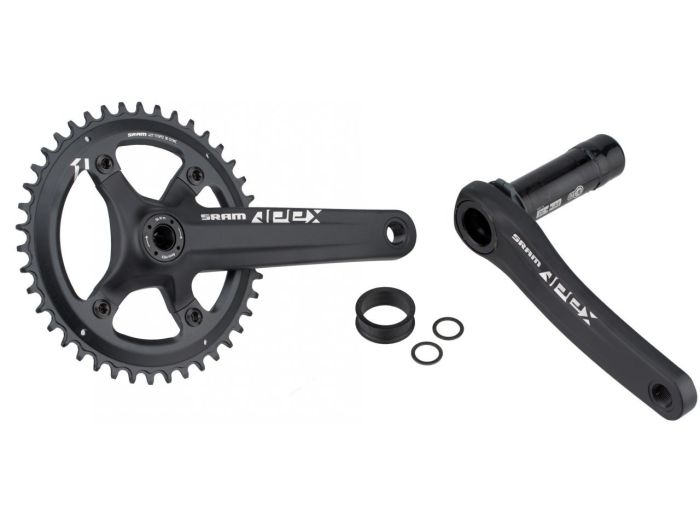 Cranks SRAM APEX 1 BB30 172.5mm Black 42T XSYNC 00.6118.477.002