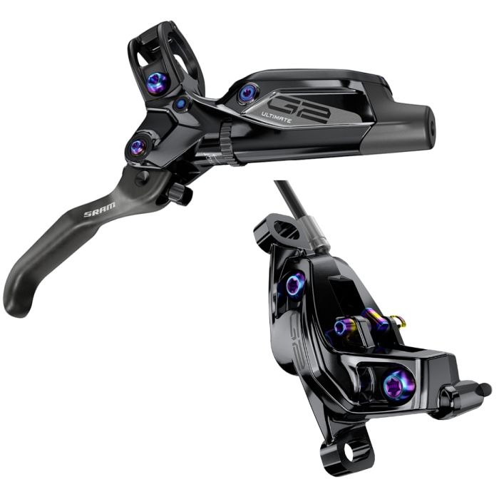 SRAM Disc Brake G2 Ultimate Carbon Rainbow SwingLink Black 00.5018.160.004-00.5018.160.005