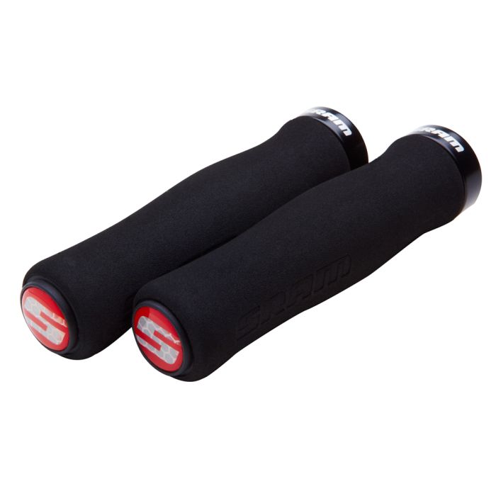 Grips with locks SRAM FOAM Contour 129mm Black