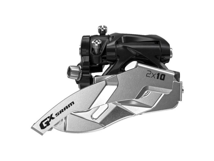 SRAM Front Derailleur GX AM FD GX 2x10 HI CLAMP 34T Top Pull 00.7618.144.001