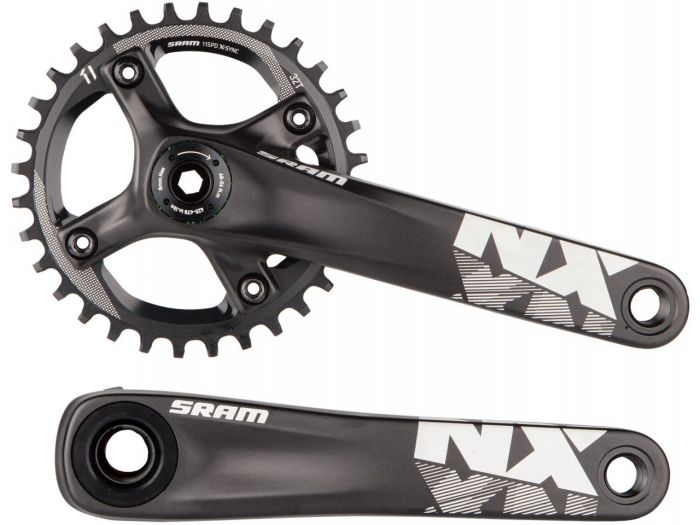 Cranks SRAM NX BB30 175 Black 32T XSYNC AL NO BB 00.6118.417.003