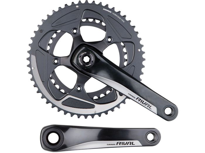 Cranks SRAM RIVAL22 YAW 172.5mm 50-34T NO GXP 00.6118.249.004