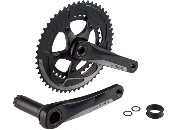 Cranks SRAM RIVAL22 YAW 172.5mm 50-34T NO GXP 00.6118.249.004