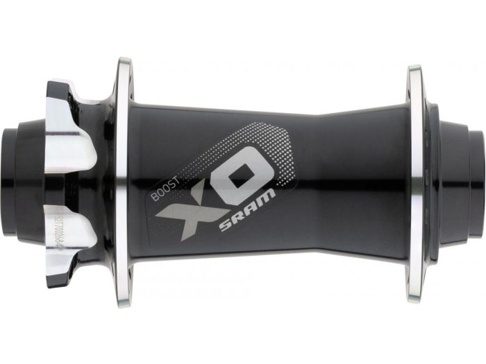 Bushing front Sram X0 32H 6-bolt Boost 20x110mm Black / Silver 00.2018.006.026