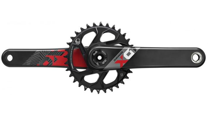 Cranks SRAM X01 EAGLE DUB 175 DM 32T RED