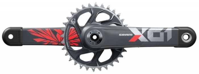 SRAM Crankset X01 Eagle DUB 12s 170mm DM 32T X-SYNC 2 Lunar Oxy 00.6118.603.009