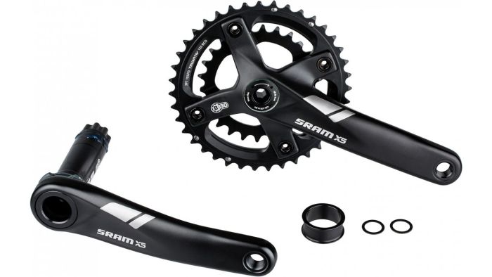 Cranks SRAM X5 BB30 10Sp 175 26/39 Black