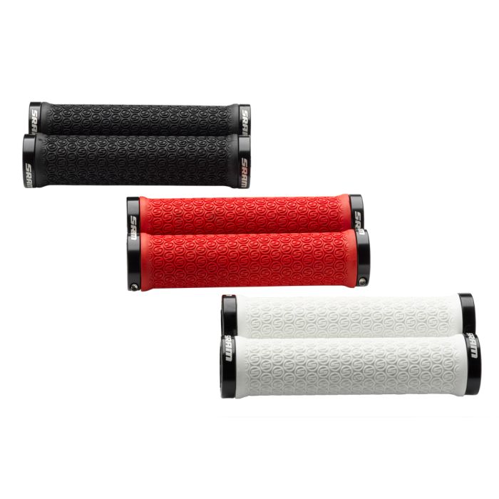 Grips with locks SRAM Locking Grips White