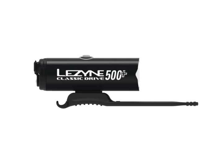 LEZYNE Front Light CLASSIC DRIVE 500+ USB-C Black Matt