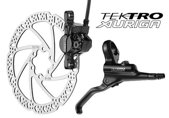 Front disc brake Tektro Auriga-F HD-M290 Black