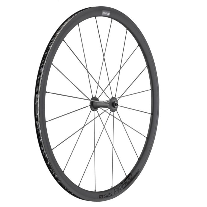 DT SWISS PR 1400 DICUT 32 OXiC Front Wheel 700c Clincher QR  WPR1400AAQXKA07121