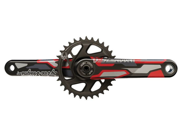 Cranks TRUVATIV Descendant Troy Lee Designs Eagle DUB73 12sk 165 32t X-SYNC 2 Red 00.6118.579.001