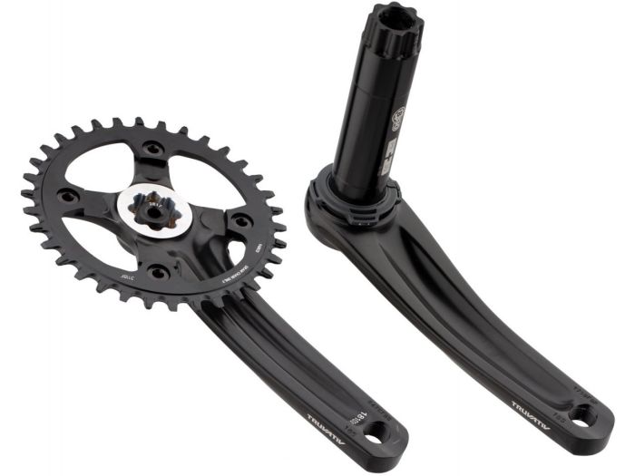 Cranks TRUVATIV Descendant DH BB30 83mm 165mm Black 34T 00.6118.423.000