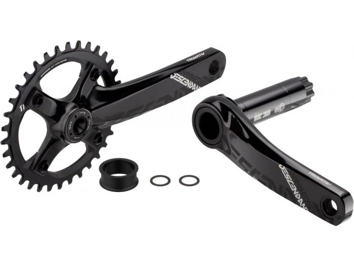 Cranks TRUVATIV Descendant DH BB30 83mm 165mm Black 34T 00.6118.423.000