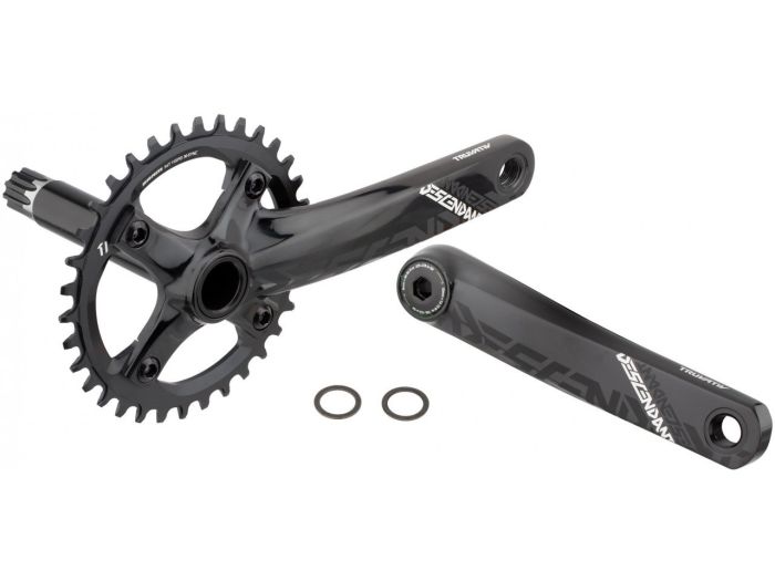 Cranks TRUVATIV Descendant DH GXP83 165mm Black 34T 00.6118.422.000