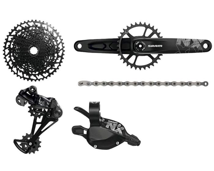 Grupset transmission SRAM AM NX EAGLE DUB 12sp 170 GROUPSET 00.7918.076.000