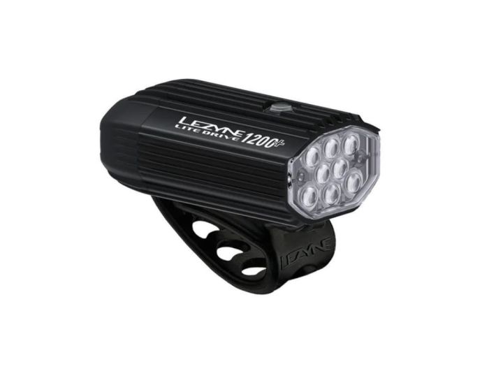 LEZYNE Front Light LITE DRIVE 1200+ USB-C Black Matt