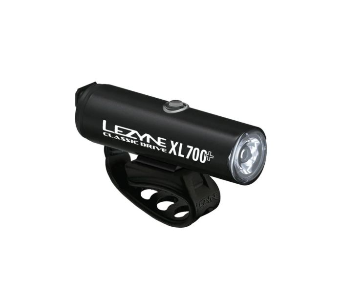 LEZYNE Front Light CLASSIC DRIVE 700+ USB-C Black Matt