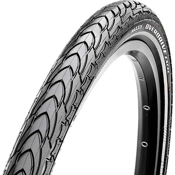 MAXXIS Bicycle Tire 700c OVERDRIVE EXCEL 35c TPI-60 Wire SilkShield Reflective ETB91437000