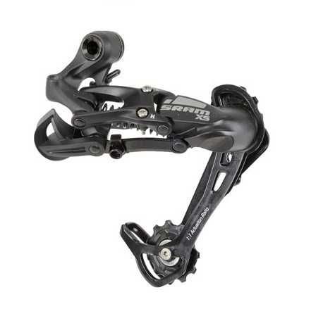 The rear derailleur SRAM X5 9sk medium Black 00.7515.082.010