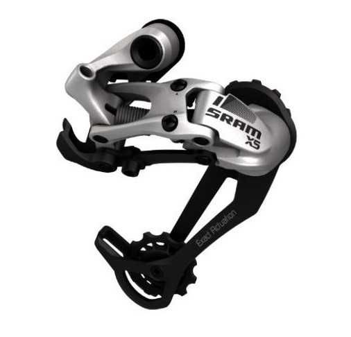 Switch Rear SRAM X5 9SP MEDIUM CAGE Silver 00.7515.082.030