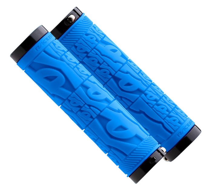 Handgrip Race Face LOCK-ON STRAFE W / LOCKS BLUE