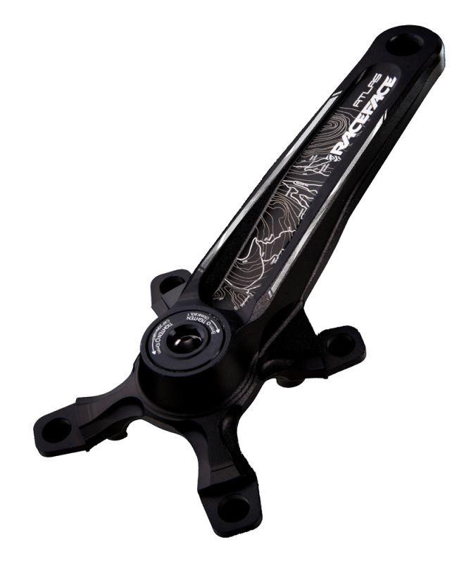 Cranks Race Face ATLAS ARMS + BB 175 Black