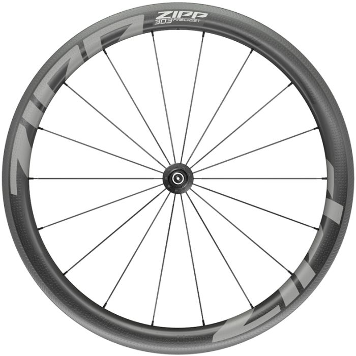 Koleso ZIPP 303 Firecrest Carbon Tubular Rim Brake 700c Front 18Spokes Quick Release Standard Graphic A1