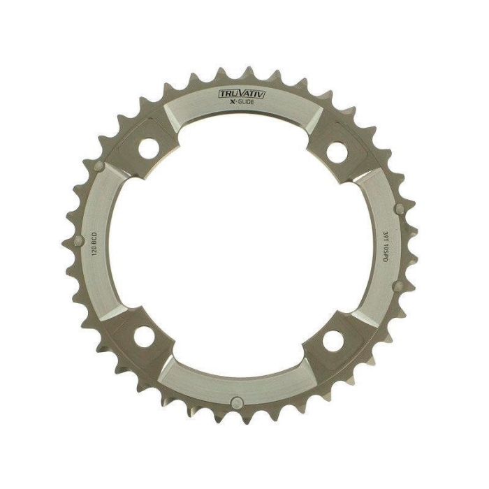 TRUVATIV Chainring MTB S2 42T BCD 120 L-Pin White 11.6215.188.220