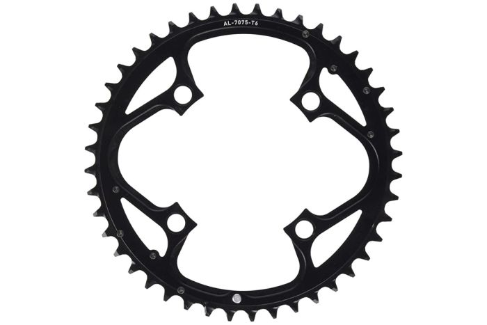 TRUVATIV Chainring MTB V4 44T BCD104 Alu Black 11.6215.186.020