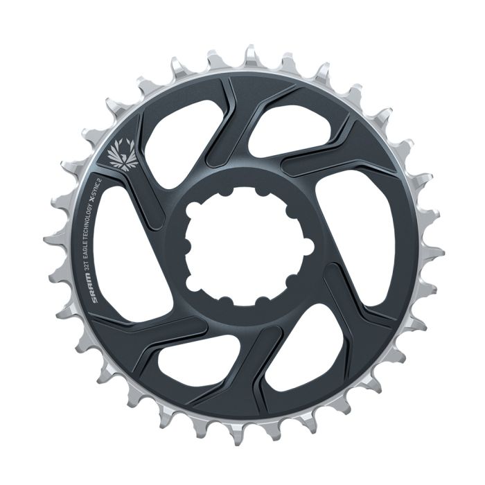 Sram Eagle Chainring 32T Direct Mount 6mm Offset Lunar Polar Grey 11.6218.047.002