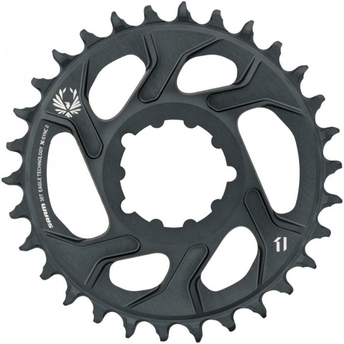 Crank Chain SRAM X-SYNC 2 30T Direct Mount 6mm Offset Eagle Lunar Gray 11.6218.042.010