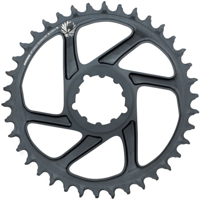 Crank Chain SRAM X-SYNC 2 SL 38T Direct Mount 6mm Offset Eagle Lunar Grey 11.6218.042.014