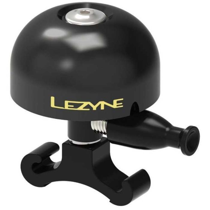 Bell Lezyne CLASSIC BRASS MEDIUM ALL BLACK BELL